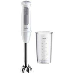 Braun Batidora de mano MultiQuick 5 MQ50001M con diseño antisalpicaduras. Blanco