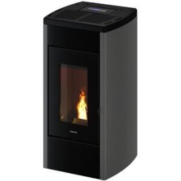 FREEPOINT Estufa Pellets Duke Airtight Canalizable Wi-Fi 14 kW. Titanio