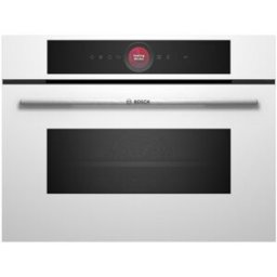 Bosch Horno compacto con microondas , 45 litros - CMG7241W1. Blanco