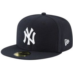 new era Gorra New York Yankees AC Perf 59FIFTY Fitted . (58 cm) Azul marino