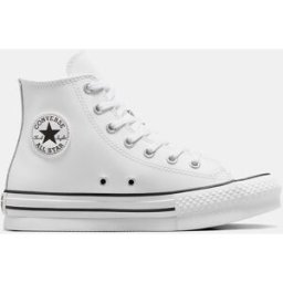 Converse Zapatillas casual de niños Chuck Taylor All Star Colección Eva Lift Leather Alta . (29) Blanco