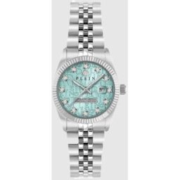 Philipp Plein Reloj de mujer new date superlative pwnfa0225 de acero y correa plateada/gris. Plata
