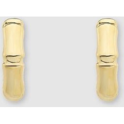El Corte Inglés Pendientes Bambú de oro. Oro