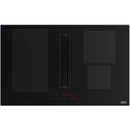 Franke Placa inducción con 4 zonas de cocción, campana integrada - 3400705228. Cristal negro