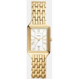 Fossil Reloj de mujer Raquel ES5220 de acero dorado. Oro