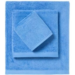 El Corte Inglés Toalla de baño algodón extrapeinado 550 gr/m2 Kashmir . (Ducha) Añil