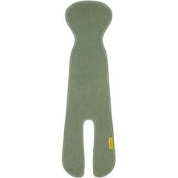 AeroMoov Colchoneta 3D para silla de coche Grupo 2/3 con arnés . (95 X 32 X 1.5 Cm) Verde oscuro niño