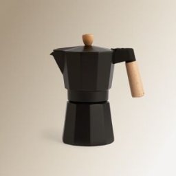 El Corte Inglés Cafetera italiana Deco Negra . (9 Tazas) Negro