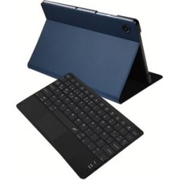 Samsung Funda con teclado SilverHT para tablet Galaxy Tab A11+. Azul
