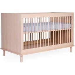 Childhome Cuna convertible en cama infantil Nórdica. (1590 X850 X145 cm) Natural niño