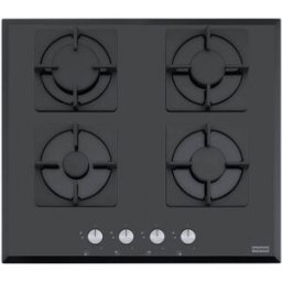 Franke Placa gas 4 quemadores - FHNS 604 4G BK C. Negro