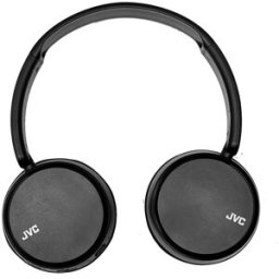 JVC Auriculares de diadema inalámbricos HA-S36WS-B Negro, Deep Bass, conexión multipunto y 35 horas de autonomía. Negro