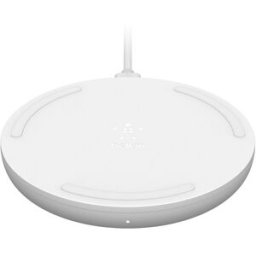 Belkin Base de carga inalámbrica + Cargador de pared QC Blanco. Blanco