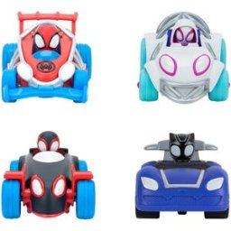 Jazwares Vehículo de juguete Webbed Wheelies Spidey and Friends modelos surtidos.