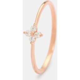 El Corte Inglés Anillo de oro y diamantes. (14) Blanco