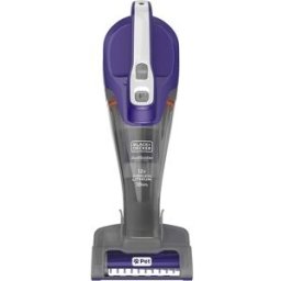 Black & Decker Aspirador de mano DVB-315-JP Dustbuster ciclónico inalámbrico especial mascotas. Gris