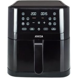 Jocca Freidora de aire 2394 con capacidad para 8 litros. Negro