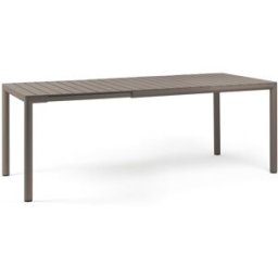 Nardi Mesa extensible de jardín Tevere . (147/211 cm) Topo
