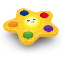 Baby Einstein Juguete sensorial de actividades Pop & Glow Starfish .