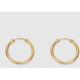El Corte Inglés Pendientes de aro en oro . Oro