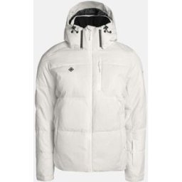 Izas Chaqueta Soft Shell de hombre ACEBEDA . (XL) Blanco hielo