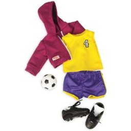 Our Generation Ropa de muñeca Outfit Fútbol .