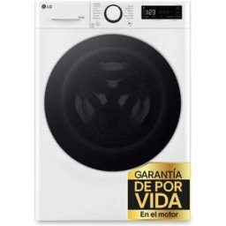 LG Lavadora secadora 10 kg lavado, 6 kg secado, 1.400 rpm, inteligencia artificial - F4DR6010A1W. Blanco