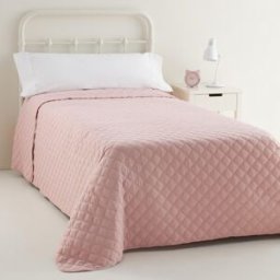 El Corte Inglés - Mini Home Edredón Silky Mini Home - El Corte Inglés. (Cama 105 cm) Rosa