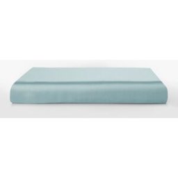 Gingerlily Sábana encimera de seda Mulberry Plain Colours . (Cama 150 cm) Turquesa