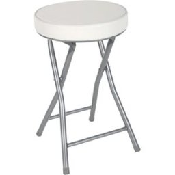 El Corte Inglés Taburete plegable Flick. Blanco