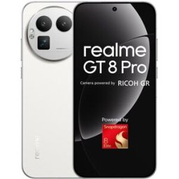 Realme GT8 Pro 12 GB + 256 GB móvil libre con Cargador 120W. (256 GB + 12 GB RAM) Blanco