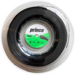 Prince Cordaje de tenis DIABLO 16 1.30 mm 200M . Negro