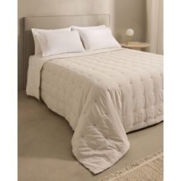 El Corte Inglés Edredón algodón Gres. (Cama 90 cm) Gris