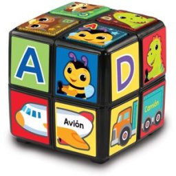 Vtech Juguete de actividades interactivo para bebés Cubo mágico Gira y aprende, Cubo de rubik infantil Baby.