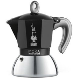 Bialetti Cafetera inducción New Moka . (2 Tazas) Acero