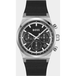Boss Reloj de hombre Candor Chrono 1514218 de piel negro. Negro