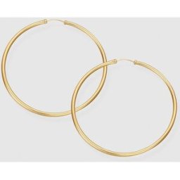 El Corte Inglés Pendientes de aro en oro . Oro