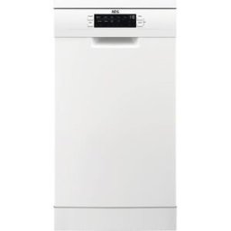 AEG Lavavajillas 9 servicios, 45 cm - FFB62427ZW. Blanco