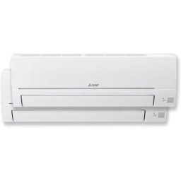 Mitsubishi Aire acondicionado Multisplit 2x1 Inverter con 1.474 + 1.966 frig/h - MXZHR2535E40VFK. Blanco