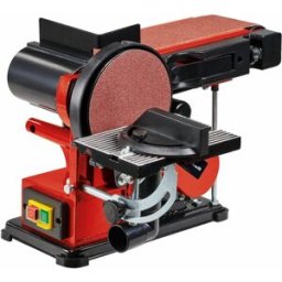 Einhell Lijadora de Banda y Plato Eléctrica con cable a red 300 W TC-US 380. Rojo / Negro