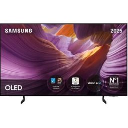 Samsung TV OLED 139cm (55') TQ55S85FAUXXC 4K Vision AI PANTONE Smart TV. Negro