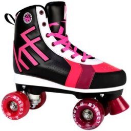 KRF Patines en Paralelo unisex Quad Street Roller The New Urban Concept. (38) Rosa