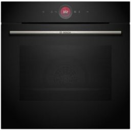 Bosch Horno multifunción Serie 8, AirFry, pirolítico - HBG774KB1. Negro