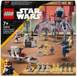Lego Juguete de construcción Pack de Combate: Soldado Clon y Droide de Combate Star Wars TM - 75372.