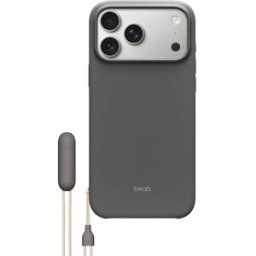 Apple Funda Kickstand de Beats Gris antracita con MagSafe y Control de Cámara para iPhone 17 Pro Max. Gris Antracita