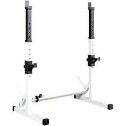 Fitness Tech Soporte Squat Rack Press . Blanco