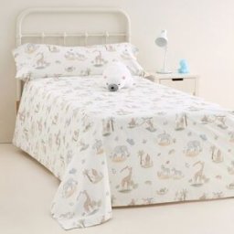 El Corte Inglés - Mini Home Juego de funda nórdica algodón Fiesta Mini home - El Corte Inglés. (Cama 105 cm) Multicolor