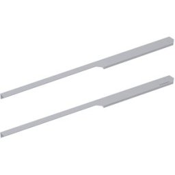 Cosmic Set de 2 tiradores con forma para mueble de baño Wish . (60 cm) Cromo