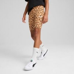 Puma Pantalón corto de niños ESS ANIMAL AOP Short Leggings G . (176) Marrón