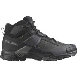 Salomon Botas de senderismo para hombre X ULTRA 5 MID GTX . (45 y 1/3) Negro / Gris